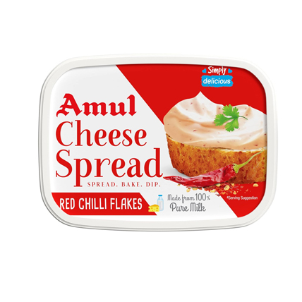 Amul Cheese Spread Red Chilli Flakes